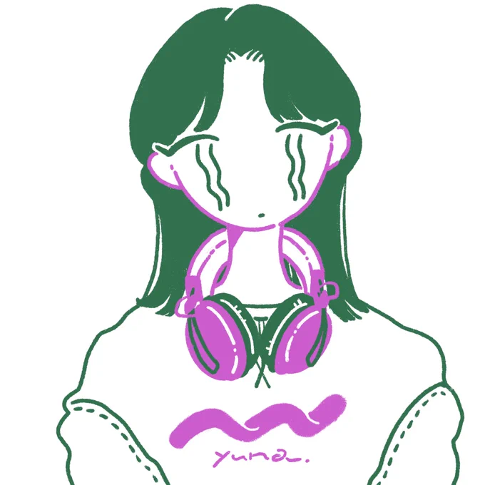 2 tone #イラスト