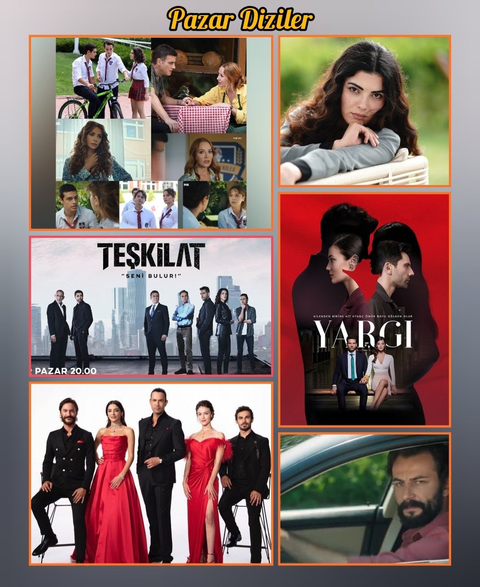 Atessnyz2013's tweet photo. Sizce bugün günlerden hangi dizi ⁉️🤗
#Teşkilat yeni sezon ilk bölüm
#Yargı #IlCey #GülMasalı #TopGon #erdemkaynarca #gülperiÖzdemir #keremcem #TozluYaka #ZeyÇağ #AlCem #DerÖn #Yemin #GökberkDemirci #SetenaySuer #gülmir https://t.co/97zCstZaPP