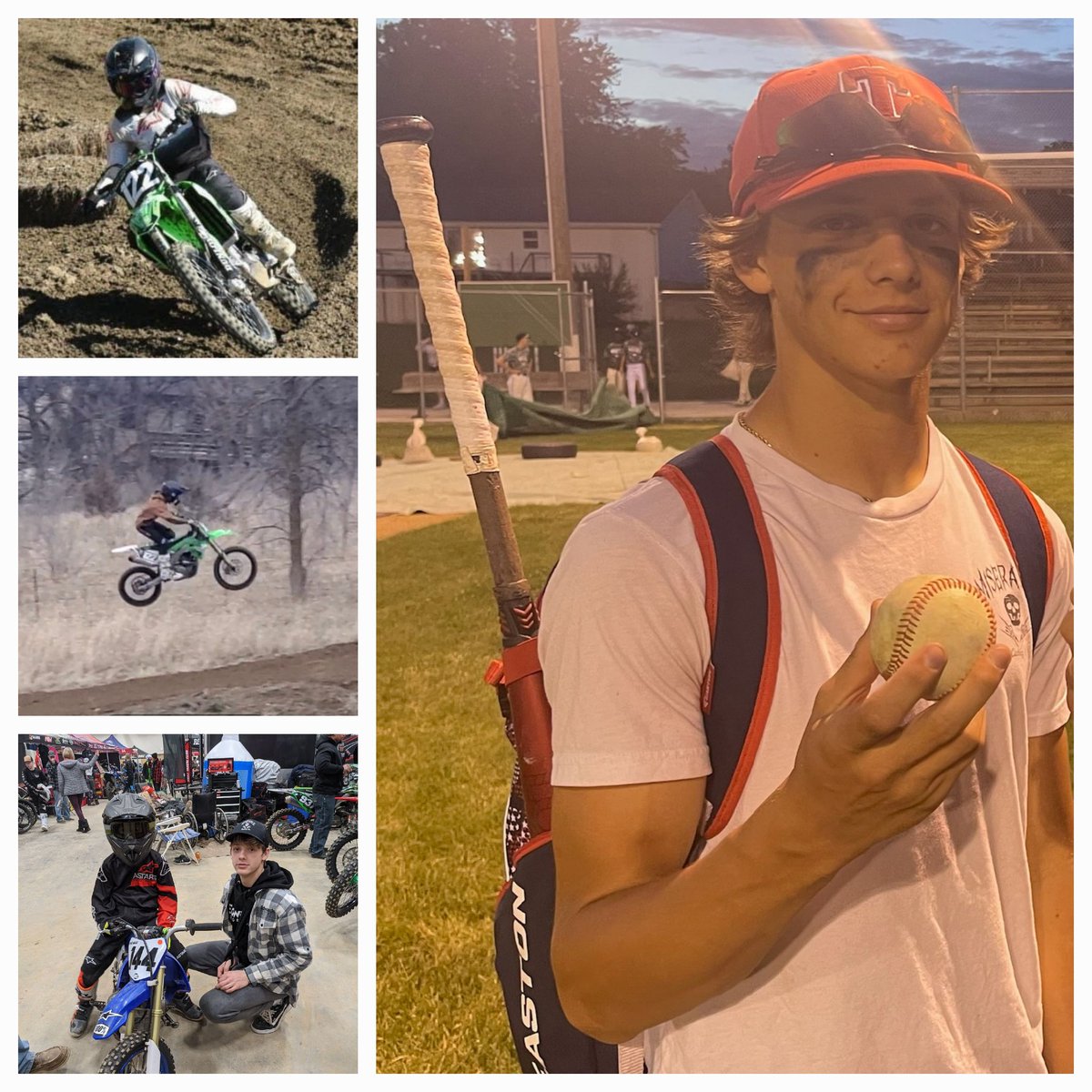 CoachWallace12's tweet photo. Happy 16th birthday to this kid today! Watch out on the roads now!  @BradyWallie https://t.co/pt6NI4R6PU