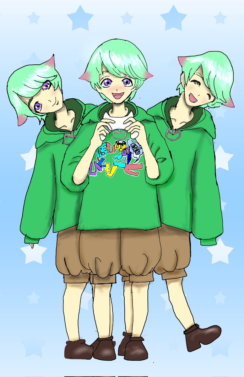 Udon_2626's tweet image. #超絶かわいいさんにん君
#ほしののひとりごと