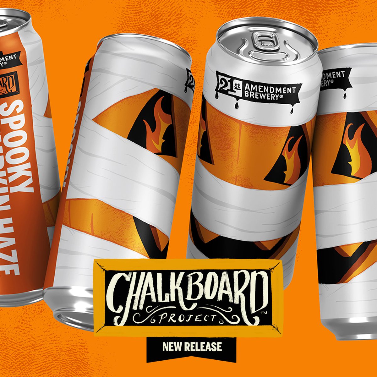 21stAmendment's tweet photo. Sunday Funday calls for Spooky Pumpkin Haze! 🎃🍻 Head to our San Francisco Brewpub or San Leandro Taproom to pick up your 4-pack! https://t.co/4ach1gbyBK