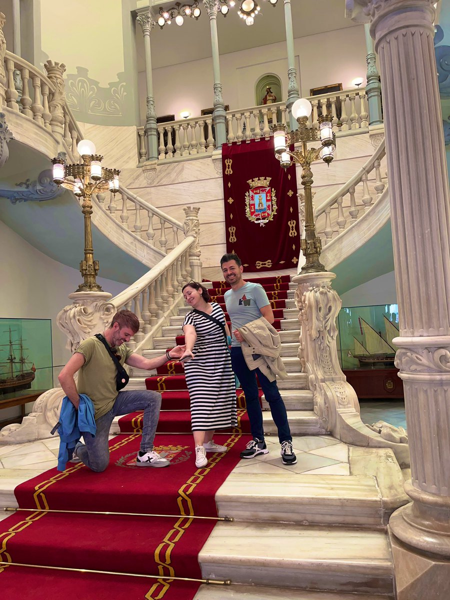helpiumtv's tweet photo. Visitant el #palacio #consistorial de #Cartagena #murcia https://t.co/Omd0tjK8M2