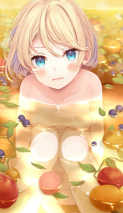 看板娘とお風呂 