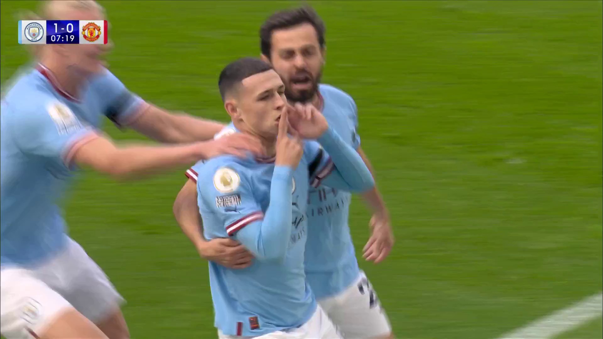Slick from Phil Foden! 👍 

Manchester City have the early lead! 👕

🎥 via @NBCSportsSoccer 

”