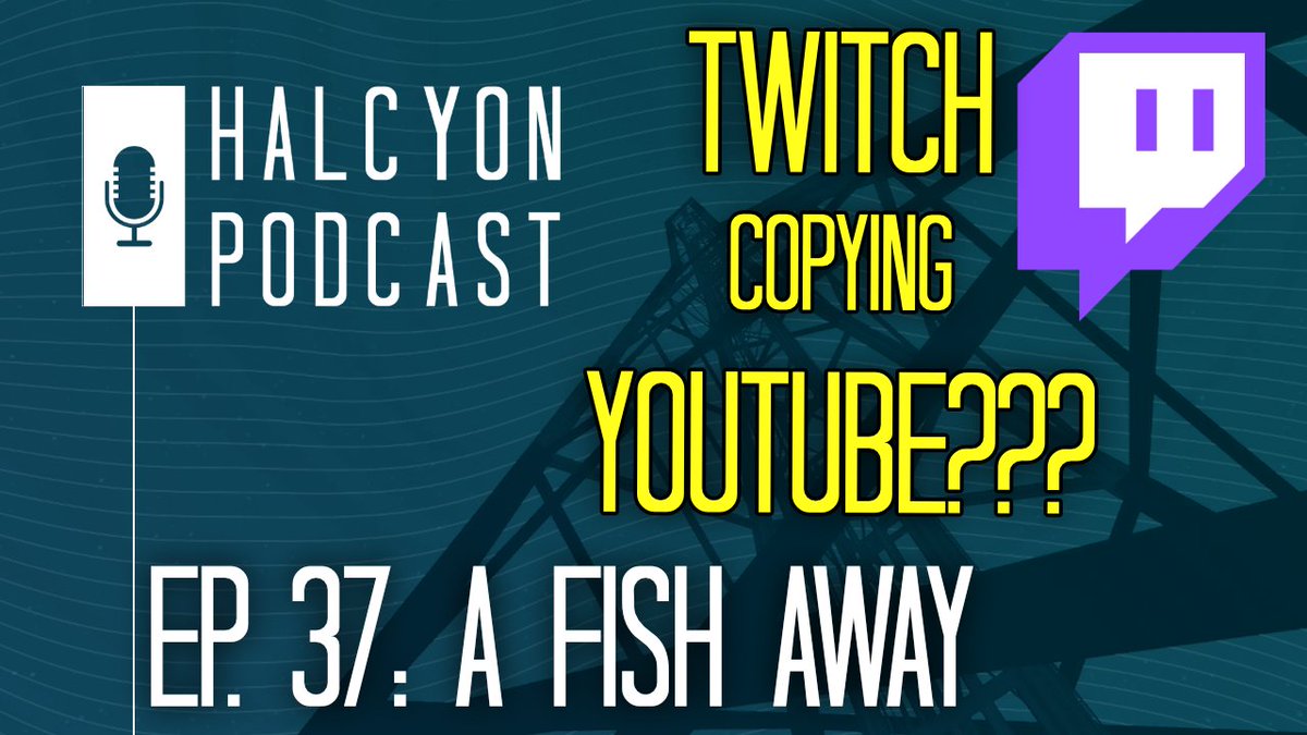 HalcyonMHz's tweet photo. It's SUNDAY and that means it's already time AGAIN for another episode of the HALCYON FREQUENCY PODCAST!! 

Join Blind, Arch and Suwey as they tackle such important questions as: is the Pacific Ocean too big? Is Twitch trying to become YouTube?

https://t.co/P1Xey6mHMi https://t.co/GCsF3GO3BK