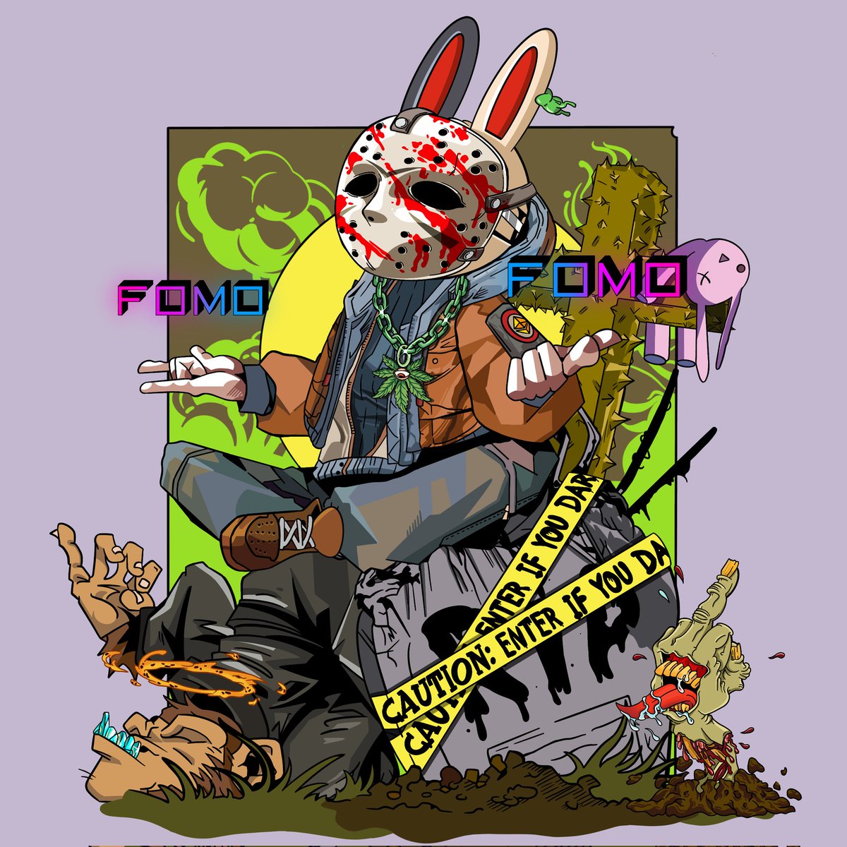 Bobby3PointO's tweet photo. @legit_promos @MutantBunnyClub Cheers guys. Had to pick up a bag. @MutantBunnyClub are wild https://t.co/NvYsH8y6XG