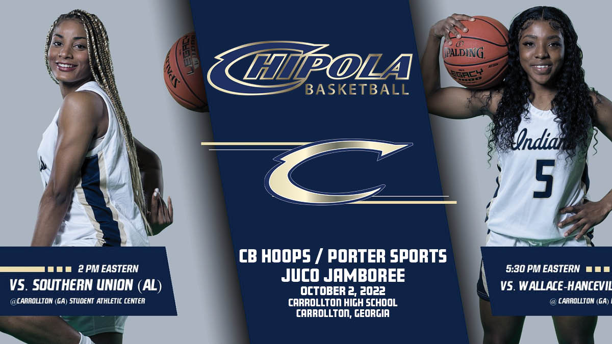The Lady Indians are in action this afternoon at the CB Hoops / Porter Sports JUCO Jamboree in Carrollton, GA