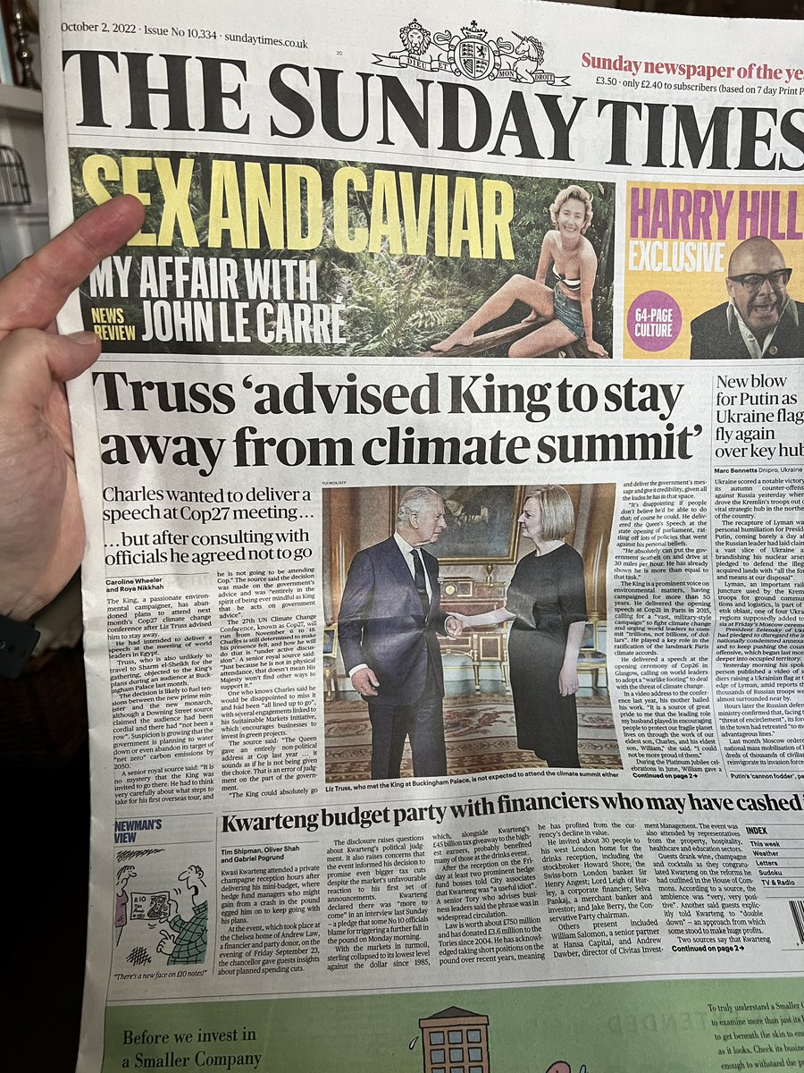hneondo's tweet photo. Is this why #KingCharlesIII fears attending #COP27? @COP27P #FinanceAdaptation #ClimateJustice @DFID_UK #PhaseOutOil @_AfricanUnion @UNFCCC @UNEP_Francais @UNEP_Africa https://t.co/r9FAm9isOU