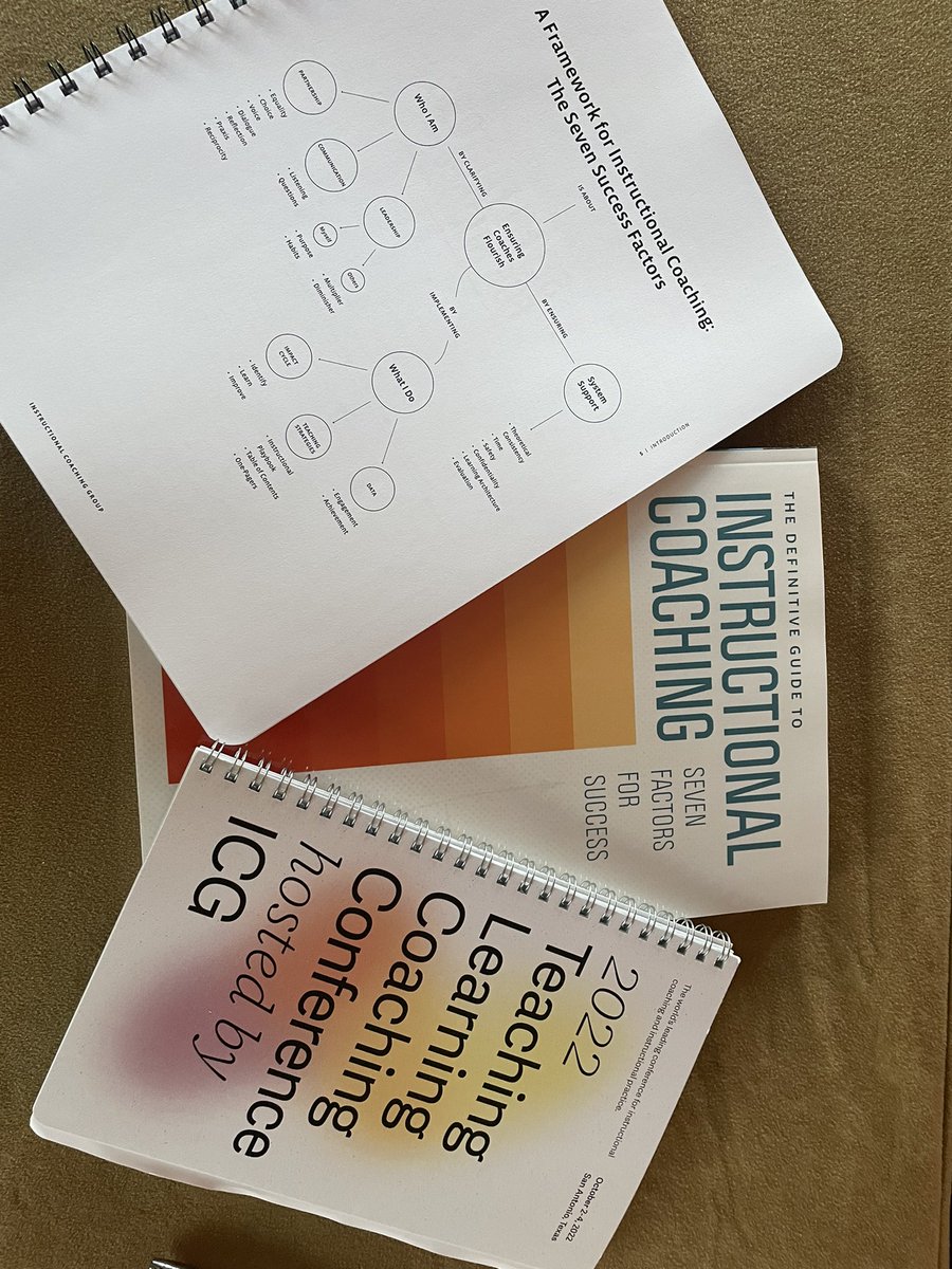 Looking forward to some TLC- that is Teaching Learning Coaching! #TLC2022