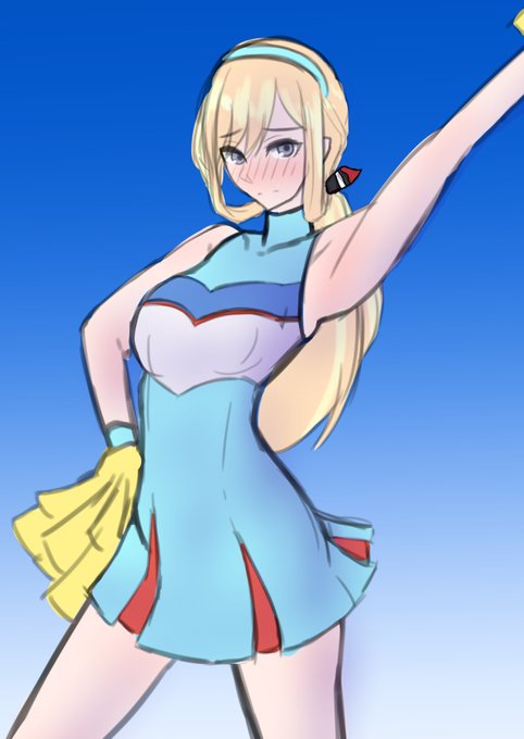 リナ・デイヴィスのコスプレしてるリタ・ヘンシェルさん描きました 