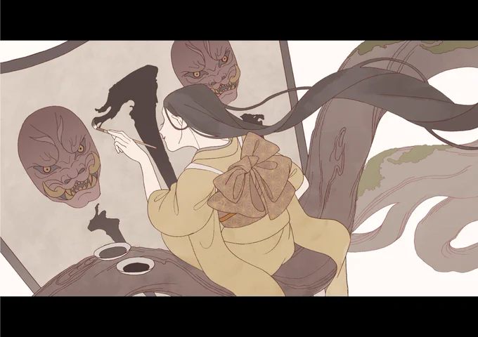 女絵師 