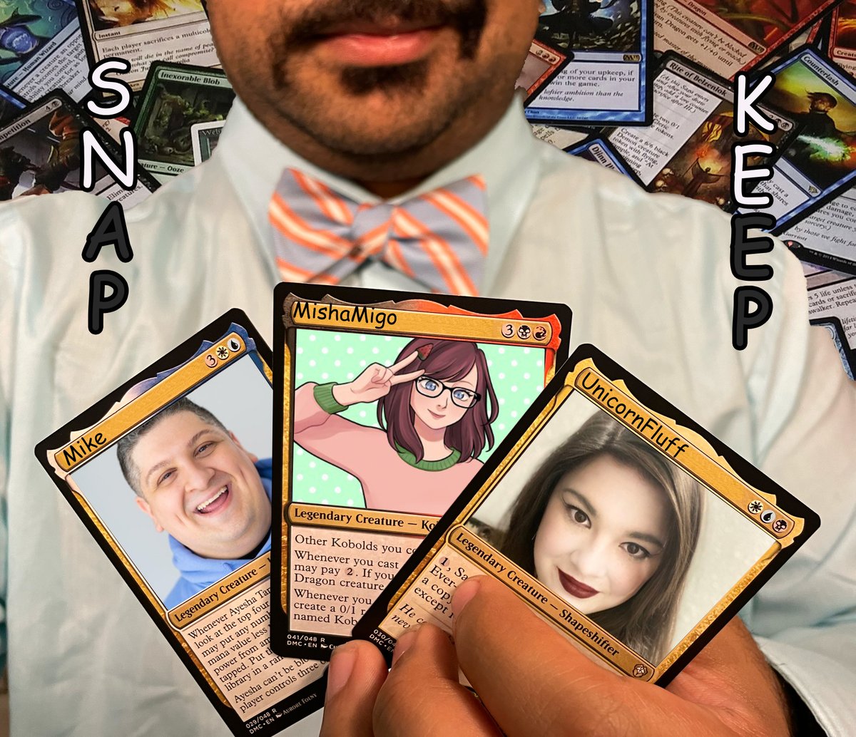 DJandCB's tweet photo. Who's ready for some Early Spells!! Join us today at 11amEST as we decide if we wanna Mulligan or Snap Keep! @Magic_Mishamigo @Uflufflive @mikecarrozza https://t.co/U4nlwyfFJc