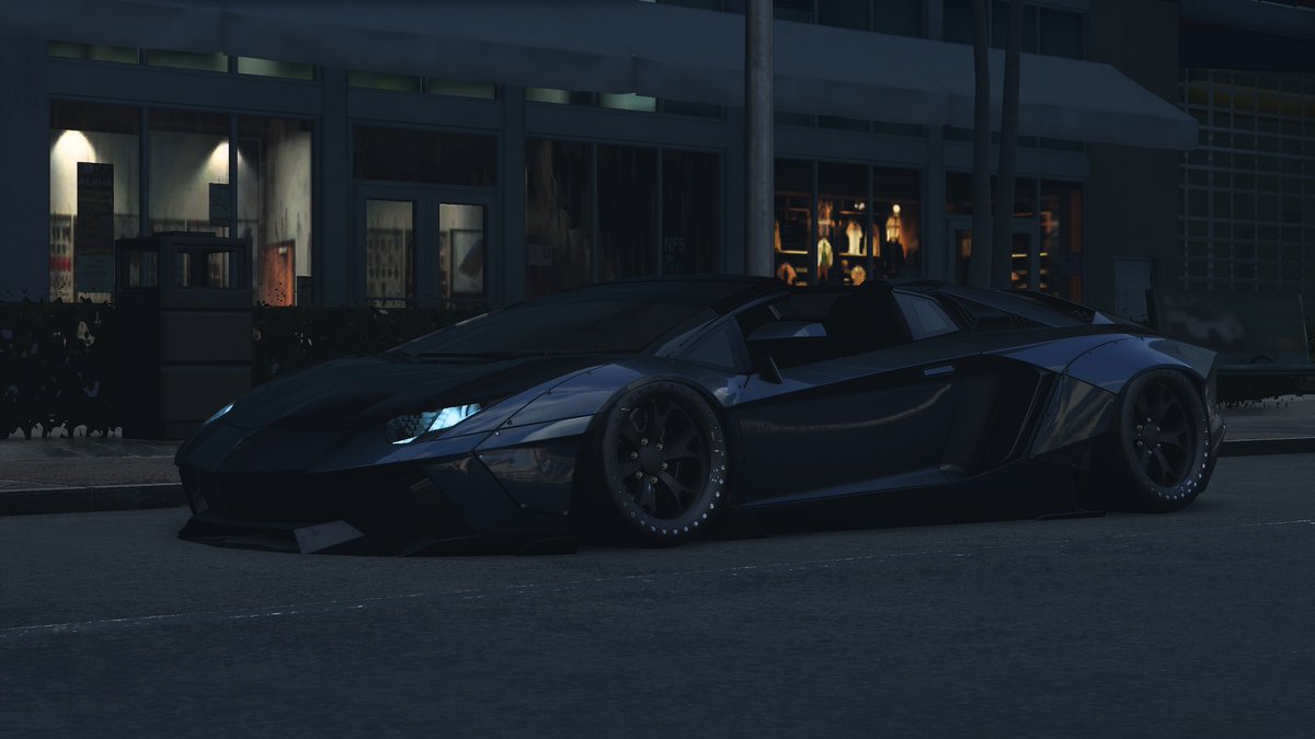 Liberty walk Lamborghini aventador