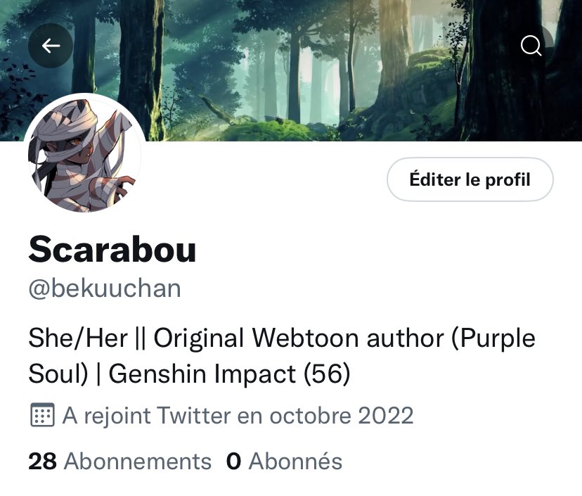 __BEKUU's tweet photo. [AH MES MUTUS] 
J’ai créé un autre compte UNIQUEMENT pour mon art (et un peu Genshin aussi-). Un espace plus safe pour moi ;; je follow back mes mutus ❤️ https://t.co/if6BCJYg7G