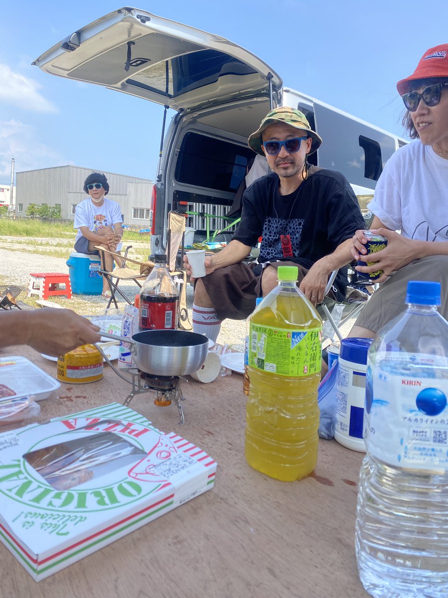 NEO POGOTOWN主催のPOGO FES CAMPめっちゃ楽しかったー！気になってたバンドも見れたし ファニーノイズの最後らへんで足の限界 お先に失礼シタ ピースフルな空間でほんとよかったなぁ