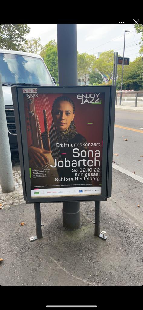 Looking forward to the sold out show tonight at <a href="/_enjoyjazz/">Enjoy Jazz Festival</a> festival in Heidelberg! I’ll be performing 3 of my new songs for the first time on stage… can’t wait 😊🙏🏽