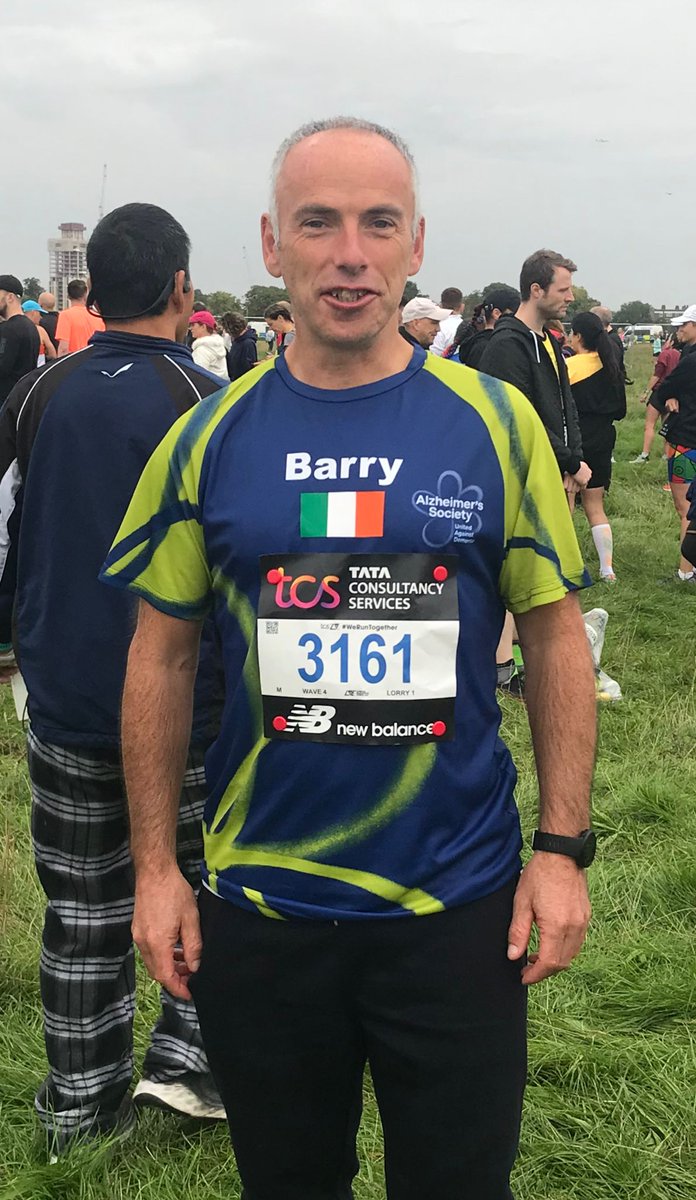 QueenAlocin's tweet photo. He has finished and is looking fresh and well! #ForPat Marathon no 1 done and dusted https://t.co/DfF3yVXI4u