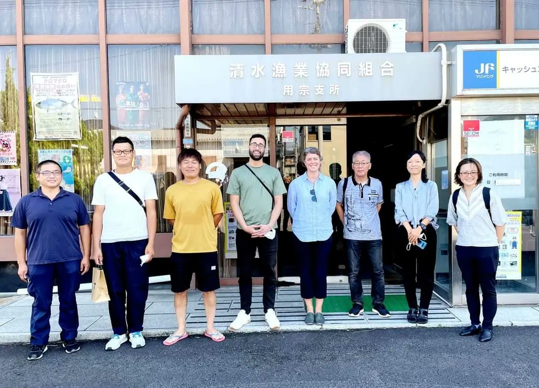 TBTI_Japan's tweet photo. What a great time we had in #Mochimune with colleagues from the David and Lucile #PackardFoundation! Thanks very much for supporting our #GenderEquity in #Fisheries Learning Pilot! A huge thank-you also goes to Mochimune #fisheriescoop and #Marukai! Arigato! https://t.co/Fj6sNy12JJ
