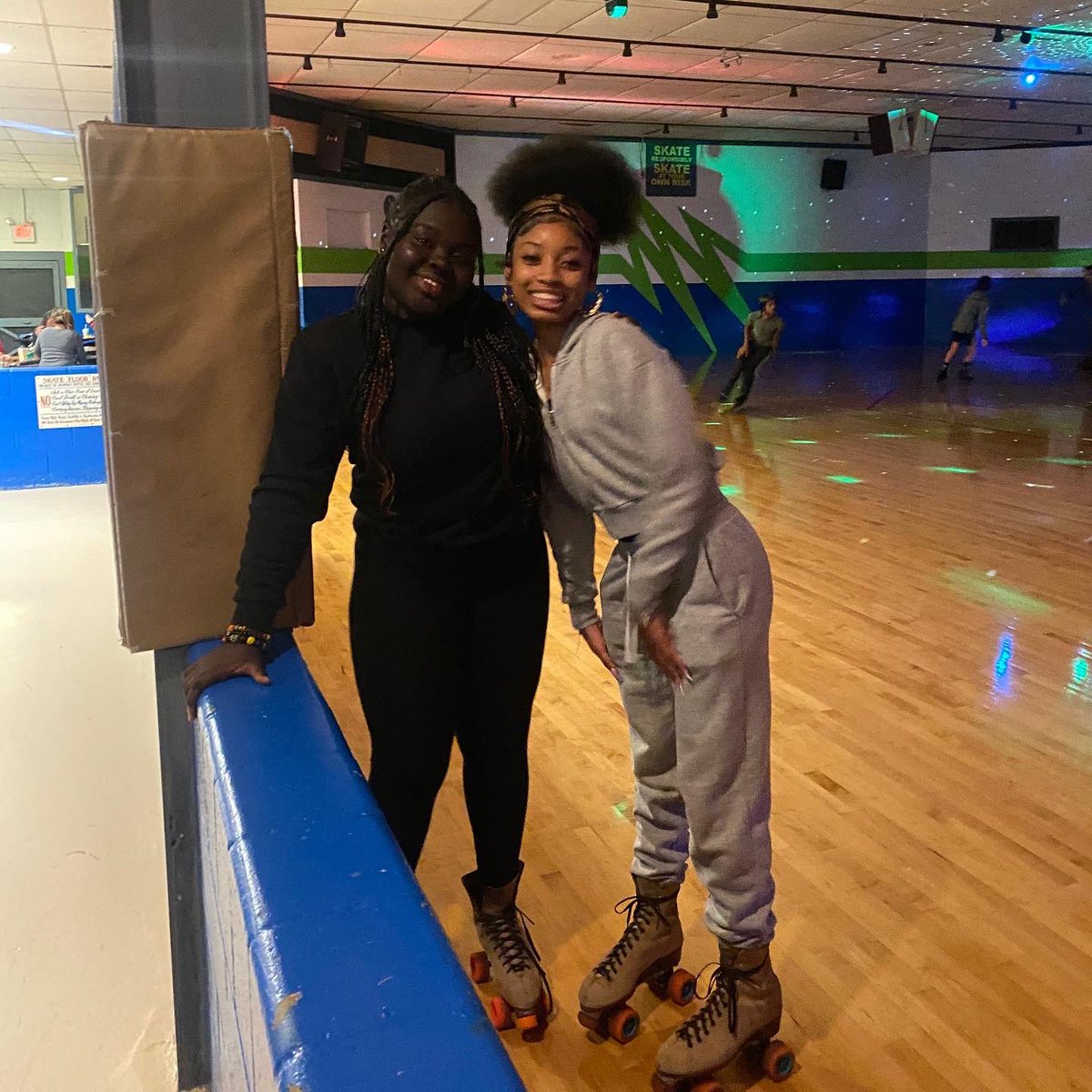 TPS_ResLife's tweet photo. @tps_news Roller skating fun on a rainy Saturday night! #TPSResLife https://t.co/ug6Ce5i0gQ