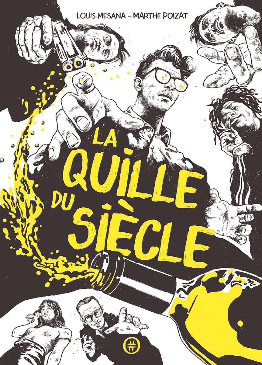 antoniniommi's tweet photo. Jeudi 6/10, notre premier (formidable) roman graphique – 𝑳𝒂 𝑸𝒖𝒊𝒍𝒍𝒆 𝒅𝒖 𝒔𝒊𝒆̀𝒄𝒍𝒆 – sort en librairie ; on fêtera ça le soir même au Montezuma Café, le bistrot de l'auteur. Et peut-être bien qu'il la servira, la quille du siècle...
Détails ⬇️
https://t.co/pMIoUdxsfO https://t.co/m5Dk0wi6NC