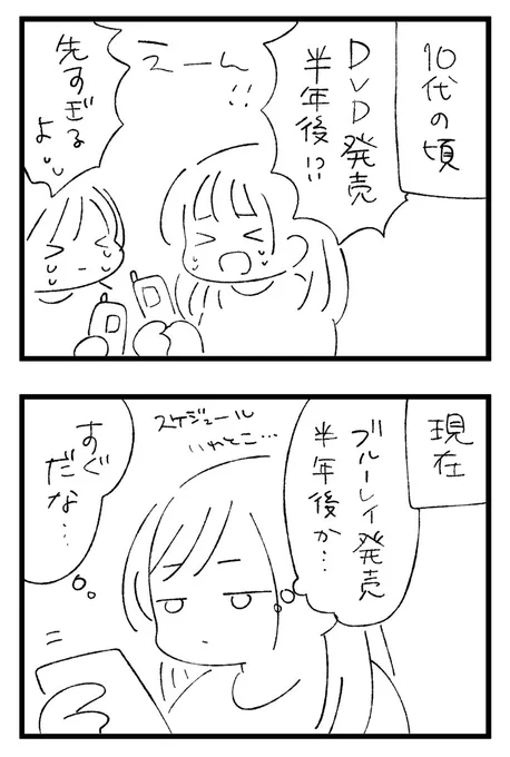 歳とって嬉しいこと:発売日がすぐ来る 
