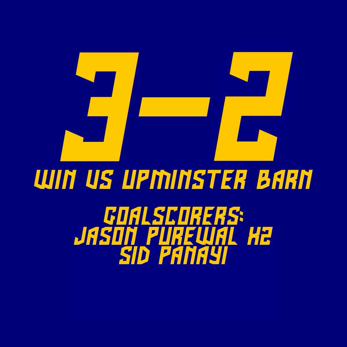 theclubcalcio's tweet image. Come from behind twice to @UpminsterBarnFC this morning. @Jason_Purewal on fire, @oliverlogan_ brilliant back in goal and the game finished with a @SidPanayi thunderbolt 🚀 

Really good team effort gives us our third win in as many games #️⃣