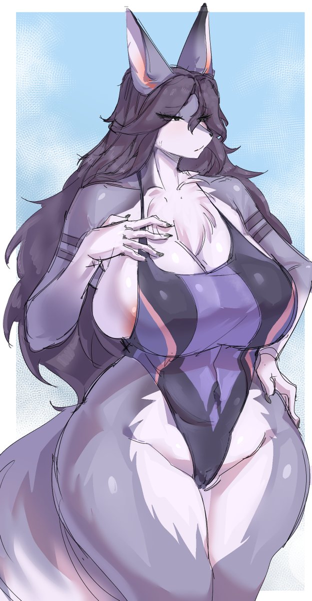 LuvKemoMilf's tweet photo. 🐺🩱💜 https://t.co/Yklba0S8VL