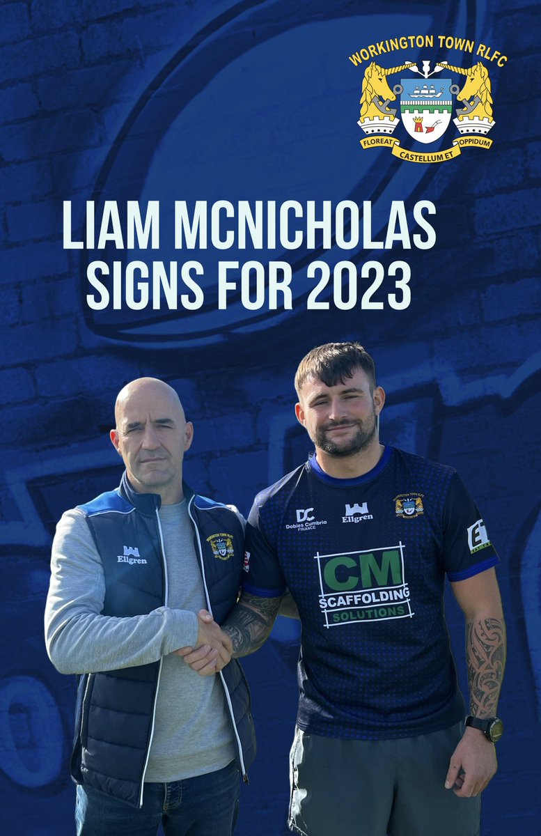 We finally got our man. 
Second rower Liam turns professional from <a href="/DistingtonARL/">Distington ARL</a> . We look forward to seeing him in the blue and white. 🔵⚪️