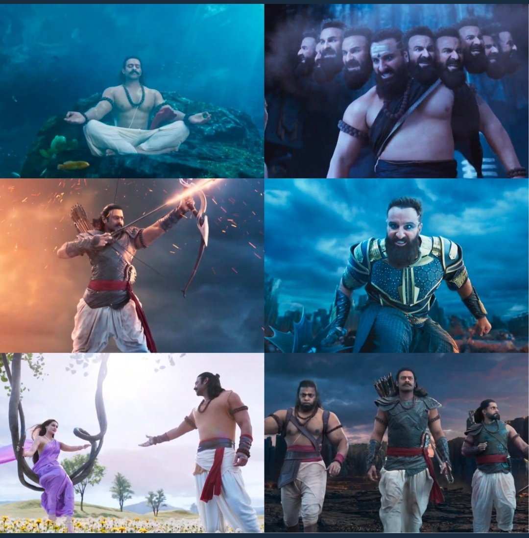 AnkitSh67553369's tweet photo. Characters, Costume or vfx in #Adipurush doesn't match to our expectations 😭😭 Now i think this serial on television was way better than this movie in everything.
#AdipurushMegaTeaserLaunch #OmRaut #PrabhasIsAdipurush #PrabhasAtAyodhya #KritiSanon https://t.co/cr4XWVoP2w