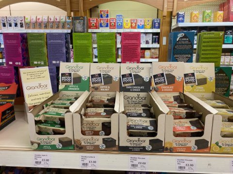 Grandbarsnacks's tweet photo. #SBS 1 in 10 over 65’s in the UK is at risk of malnutrition. Grandbar Snacks is the only company trying to highlight and address this with something delicious, nutritious and easy to eat. Aiming to help the elderly stay at home and be stronger for longer. https://t.co/W2yeNEe2wj