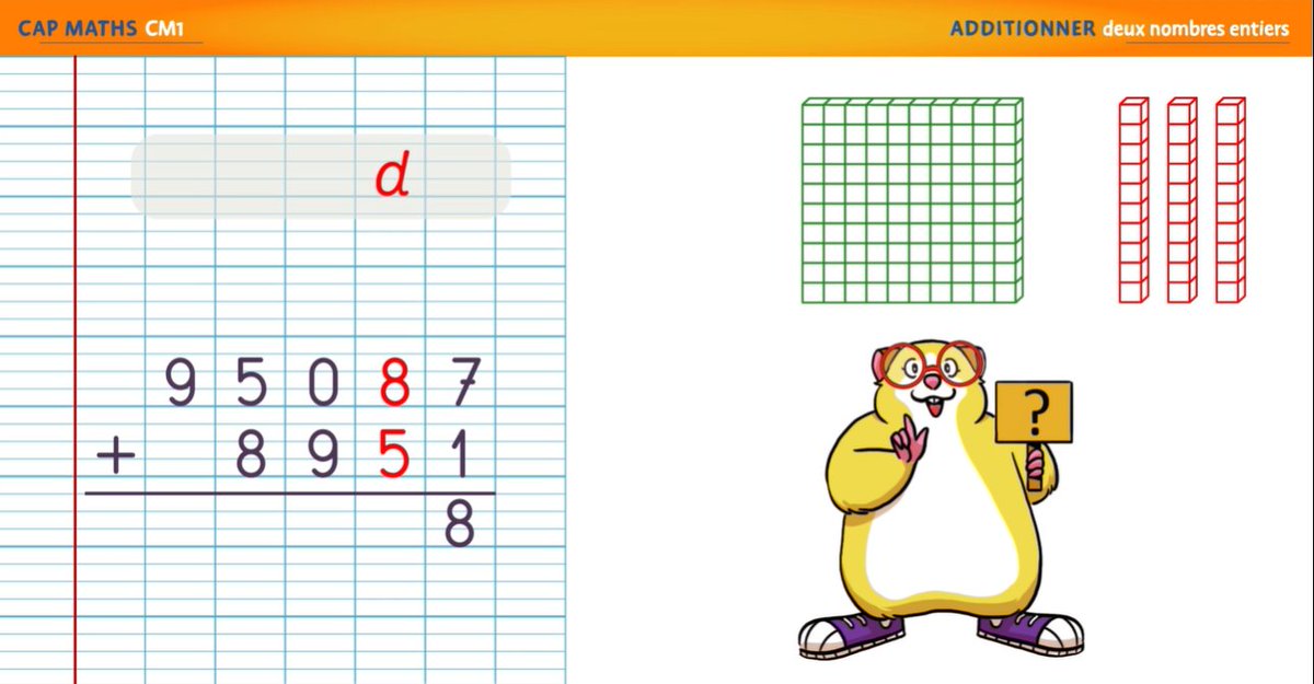 HatierNordOuest's tweet image. 🧮Vous cherchez à faire comprendre certaines techniques opératoires à vos👩‍🎓🧑‍🎓de #cycle3  ? 
Ces tutos 📽️sont faits pour vous ! @EditionsHatier 
 
👉hatier-clic.fr/miniliens/mie/…

#CapMaths #CM1 #CM2 #Maths #TeamPE #TeamCPC #Addition #Soustraction #Multiplication