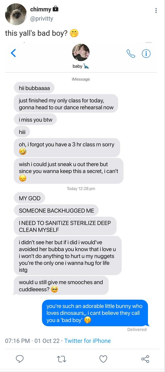 PJJK9597's tweet photo. BAd BoY | #jikookau

where almost every girl in the campus is head over heels for jungkook because of his 'bad boy' aura— little did they know... https://t.co/KQJHYwkAdI