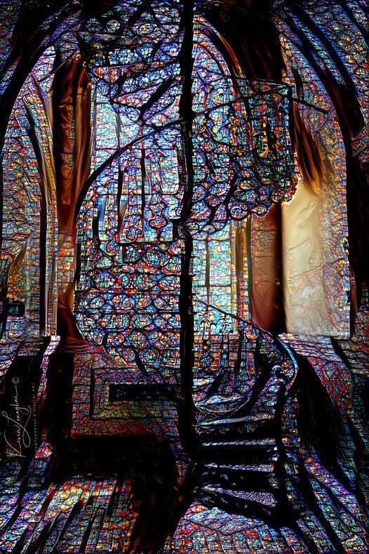kgepins's tweet photo. where do u think this staircase leads https://t.co/bf5Zy6iE9v
