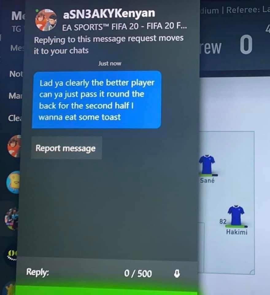 DannyAarons's tweet image. Erik ten Hag to Pep at half time