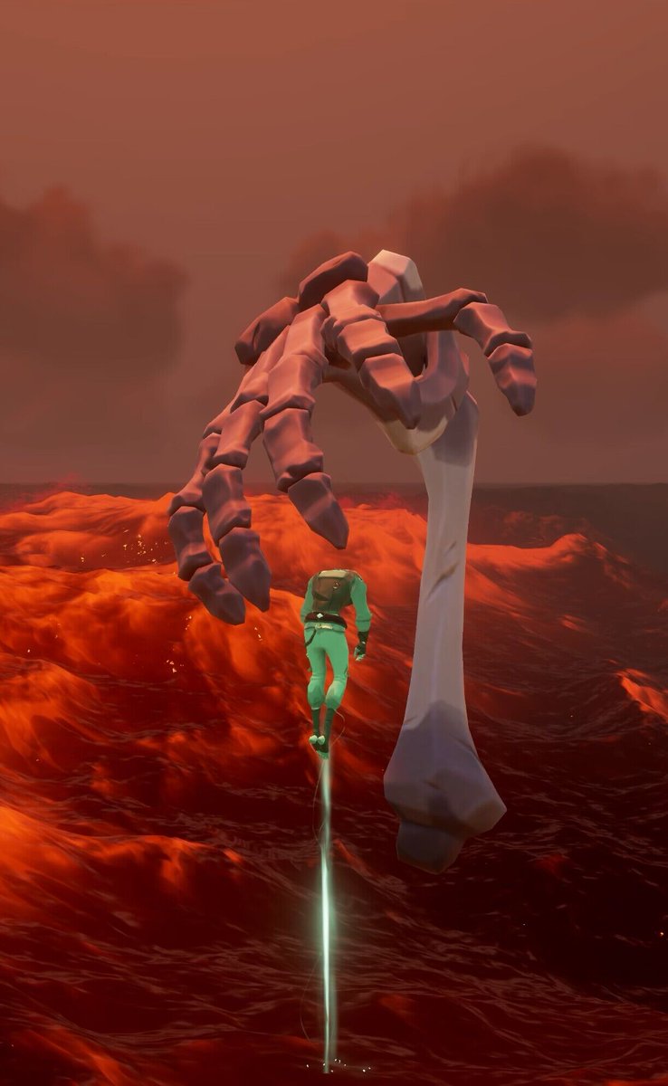 The mysterious horror that comes from the depths of the sea of blood is actually just the deepest unknown fear in our hearts 

<a href="/SeaOfThieves/">Sea of Thieves</a> #SoTShot #BeMorePirate #SeaOfThieves