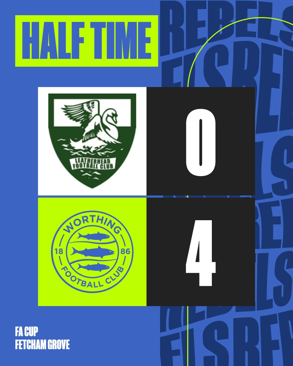 WorthingFCWomen's tweet photo. We lead by 4 at the half
#LEAWOR | #WeAreWorthing ๐๐ด https://t.co/ErgK5BkhF1