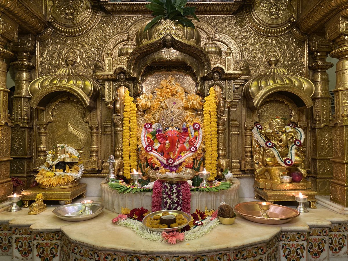 Shree Siddhivinayak Ganapati Temple Trust tweet media