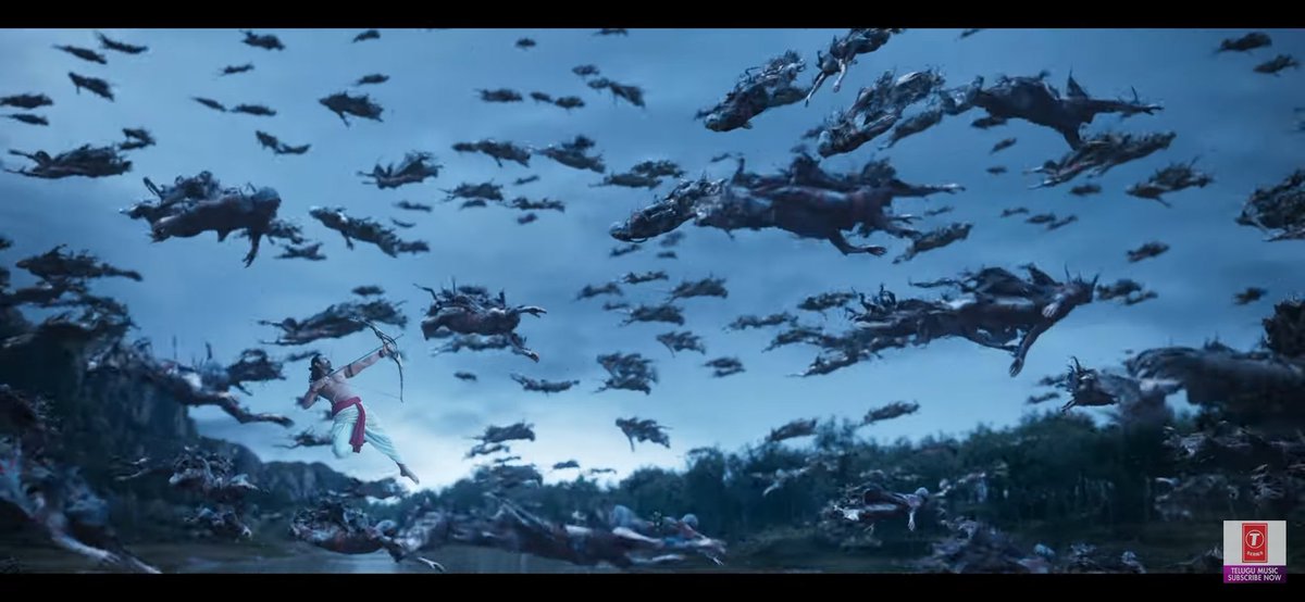 MarvelBuz's tweet photo. #OmRaut Garu 
Meeru cinema lo VFX pettara leka
VFX lo cinema pettara 🤔🤔
#Adipurush #AdipurushMegaTeaserReveal #AdipurushInAyodhya #Prabhas𓃵 #RamSetu https://t.co/MOHNHrLdJY