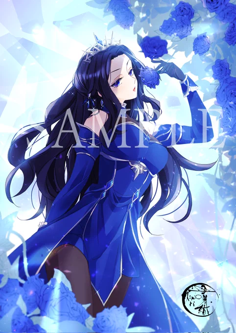 #あなたのあお色の作品を見せてください  あお色イラスト好きみたいです