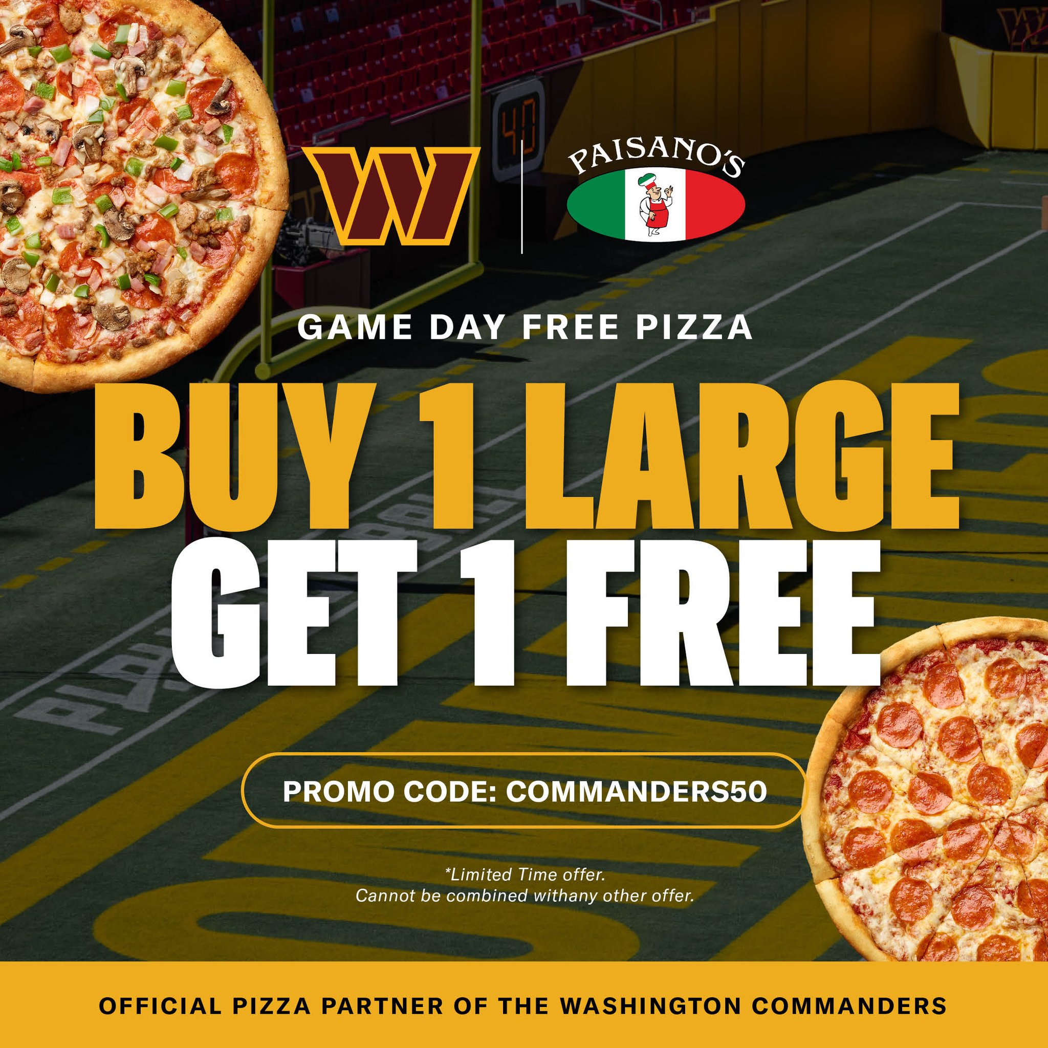 Win Free Football Tickets from Paisano's! - Welcome Paisano's Pizza  Restaurant