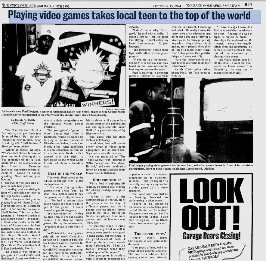 1994 Blockbuster video game world champion tweet media