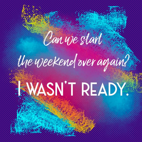 Hoffman1Toni's tweet photo. What was your favorite part of the weekend? https://t.co/WAEnaibkKv