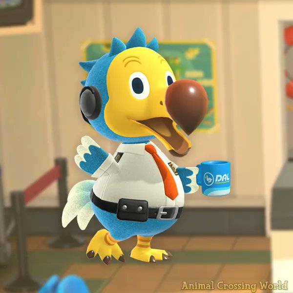 ACWorldBlog's tweet photo. Happy Birthday to Orville! 🎉 🦤 #ACNH https://t.co/ZRXJ3flO7R