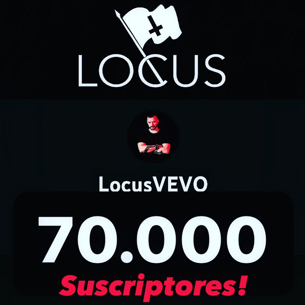 LocusDuoKie's tweet photo. ‼️ YouTube LocusVEVO ‼️
Cada día crecemos un poquito más!!
Y todo gracias a vuestro apoyo…
🙏🏻 GRACIASSSSSS 🙏🏻
https://t.co/2EQSWohUYN
#vevo #youtube #locus #artistchannel https://t.co/GYPLTONGvI