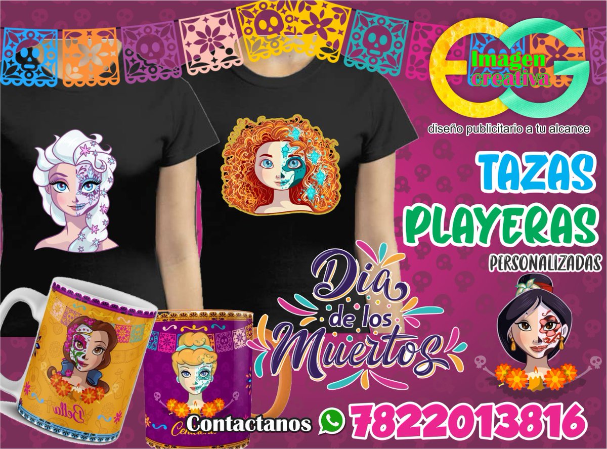 Aga sus pedidos xque se agotan personalizadas