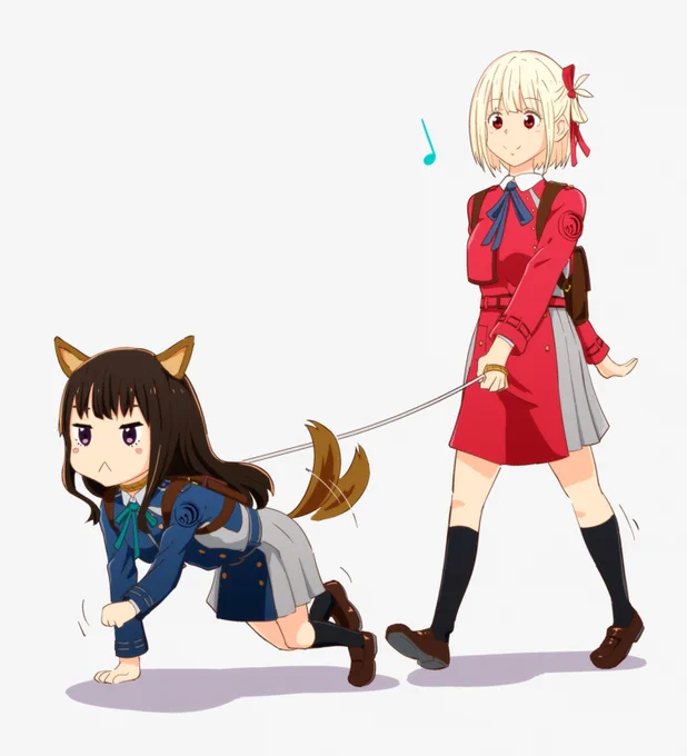 ちさたき おさんぽ#リコリコ 