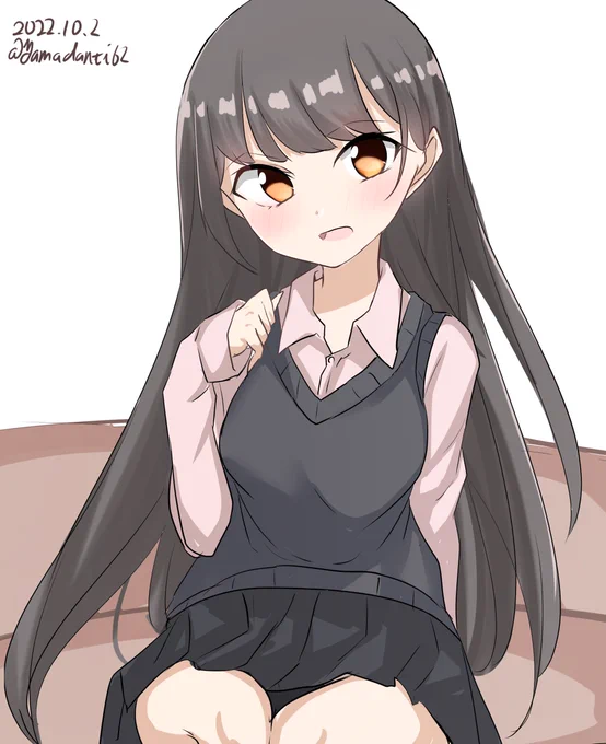 #艦これ版深夜の真剣お絵描き60分一本勝負 #艦これ版真剣お絵描き60分一本勝負_20221002早潮ちゃん 
