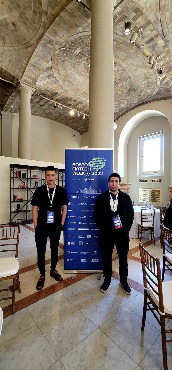 ONEBIT_INC's tweet photo. We want to thank @FinTechSandbox for inviting @ONEBIT_INC to Boston Fintech Week!

#fintech #boston #bftw22 https://t.co/3Uwnt2qtJu