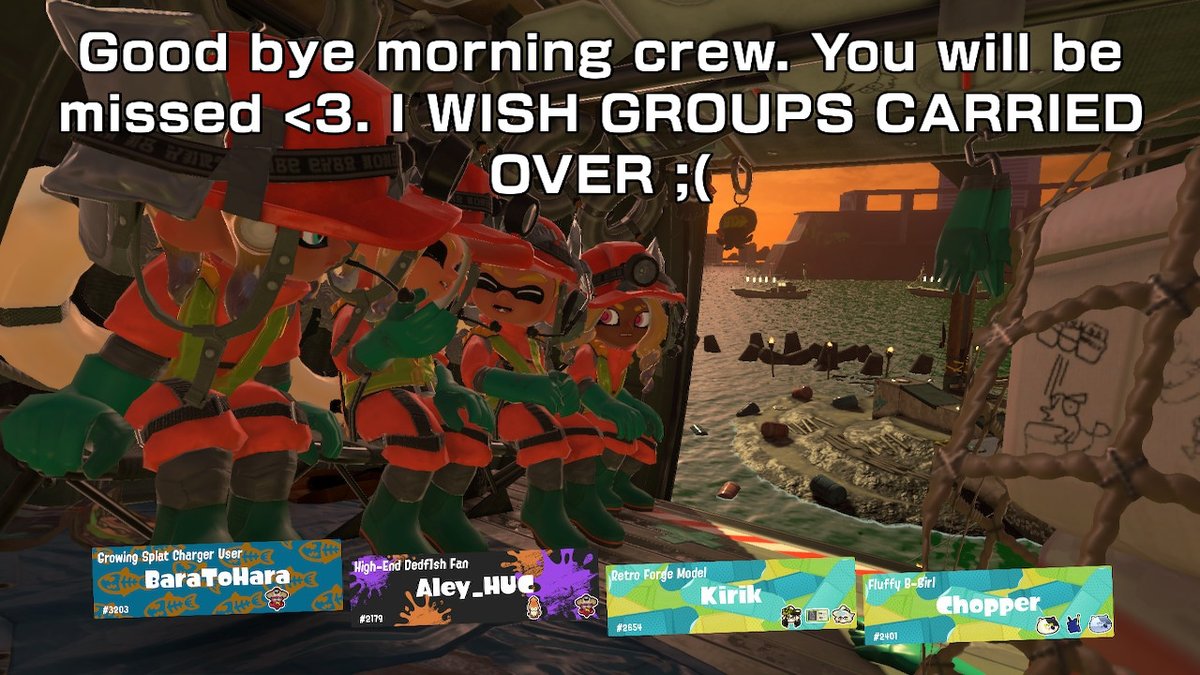 KirikTheOrc's tweet photo. They were family an hour! #MissedConnections #ThisIsn'tDoxingRight? #NoNintendoWould'ntLetMePostThisIfItWere #IfritJustCause #Splatoon3 #NintendoSwitch https://t.co/ja3liB2ynm