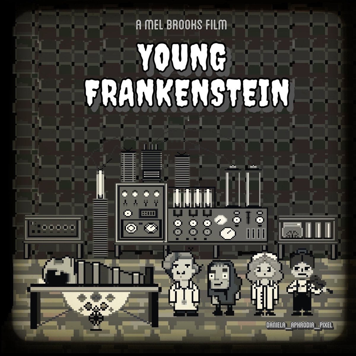 AphrodiaLabs's tweet photo. YOUNG FRANKENSTEIN #halloween #halloweeniscoming #pixel #8bit #16bit #NFTs #pixelartwork #pixelart #CartoonNetwork #pixelart #digitaldrawing #DisneyPlus #80s #halloweencostume #horrorfan #commodore #pixtops #youngfrankenstein #melbrooks #cultmovie #cultmovies #pixelartist #nonni https://t.co/BOTPaIl92d